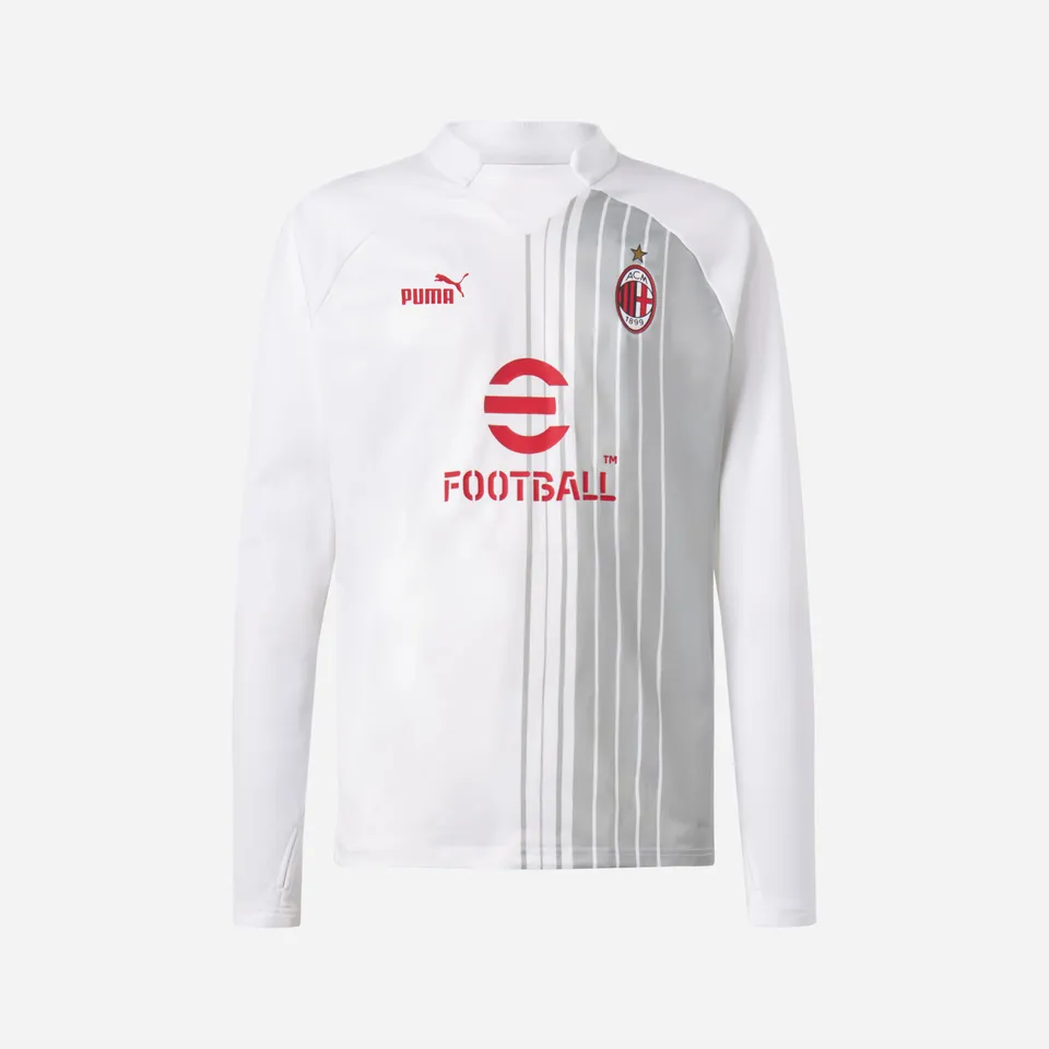 AC Milan Allenamento Prematch 2023 maglia manica lunga S