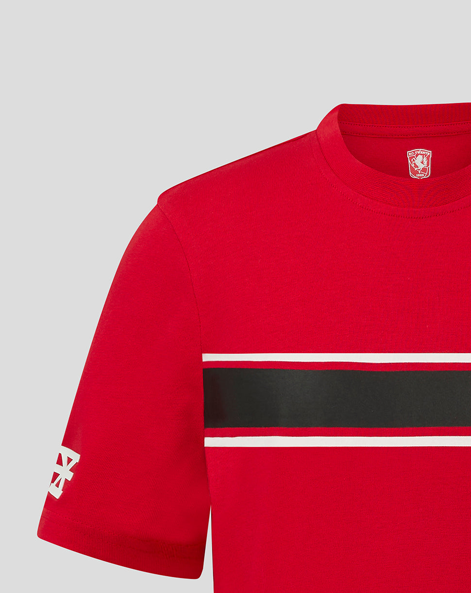 FC Twente Classic t-shirt junior rossa tifoso