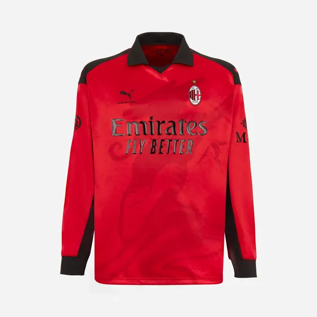 Puma x AC Milan x Slam Jam maglia rossa limited edition uomo