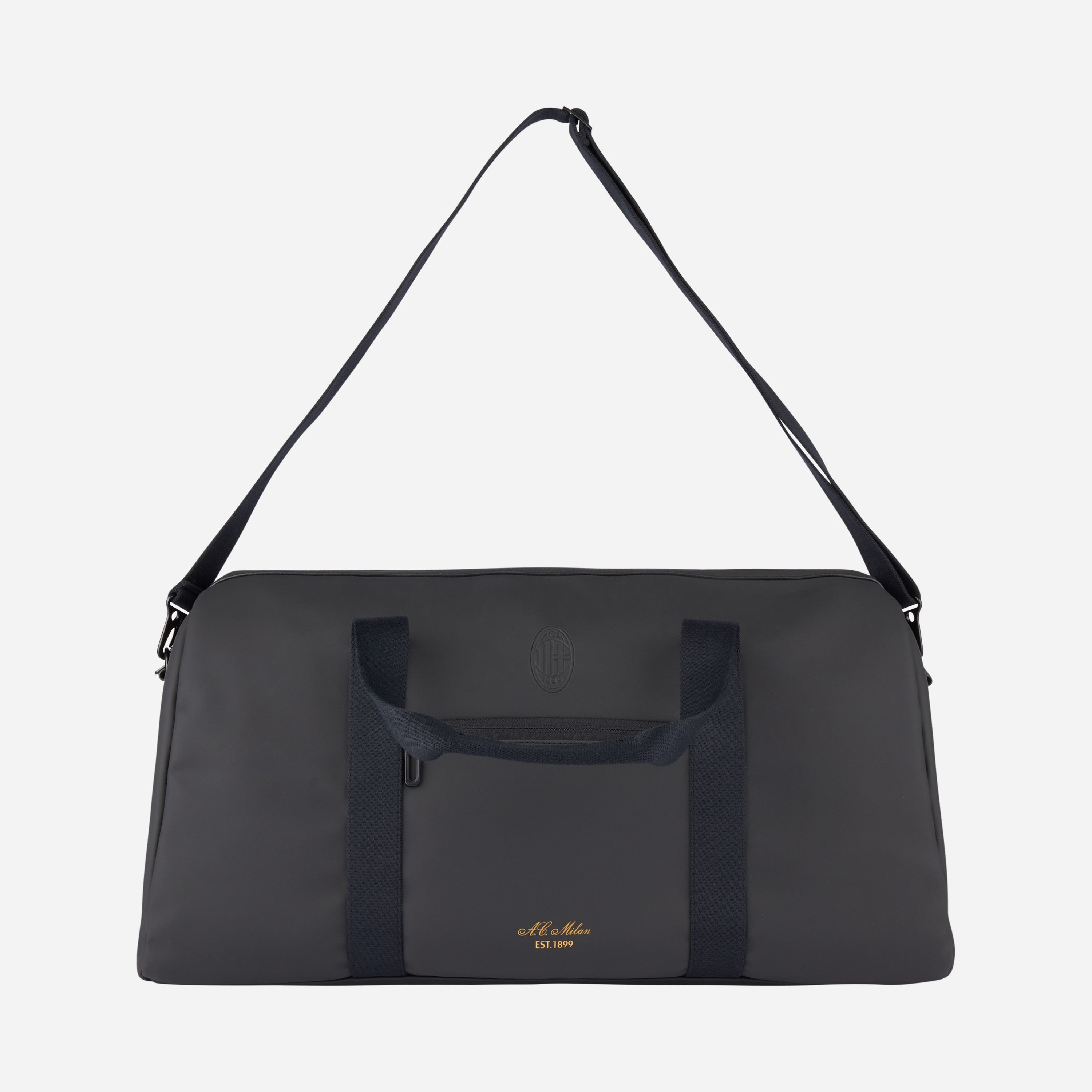 AC Milan borsone viaggio waterproof nero 53x27x26