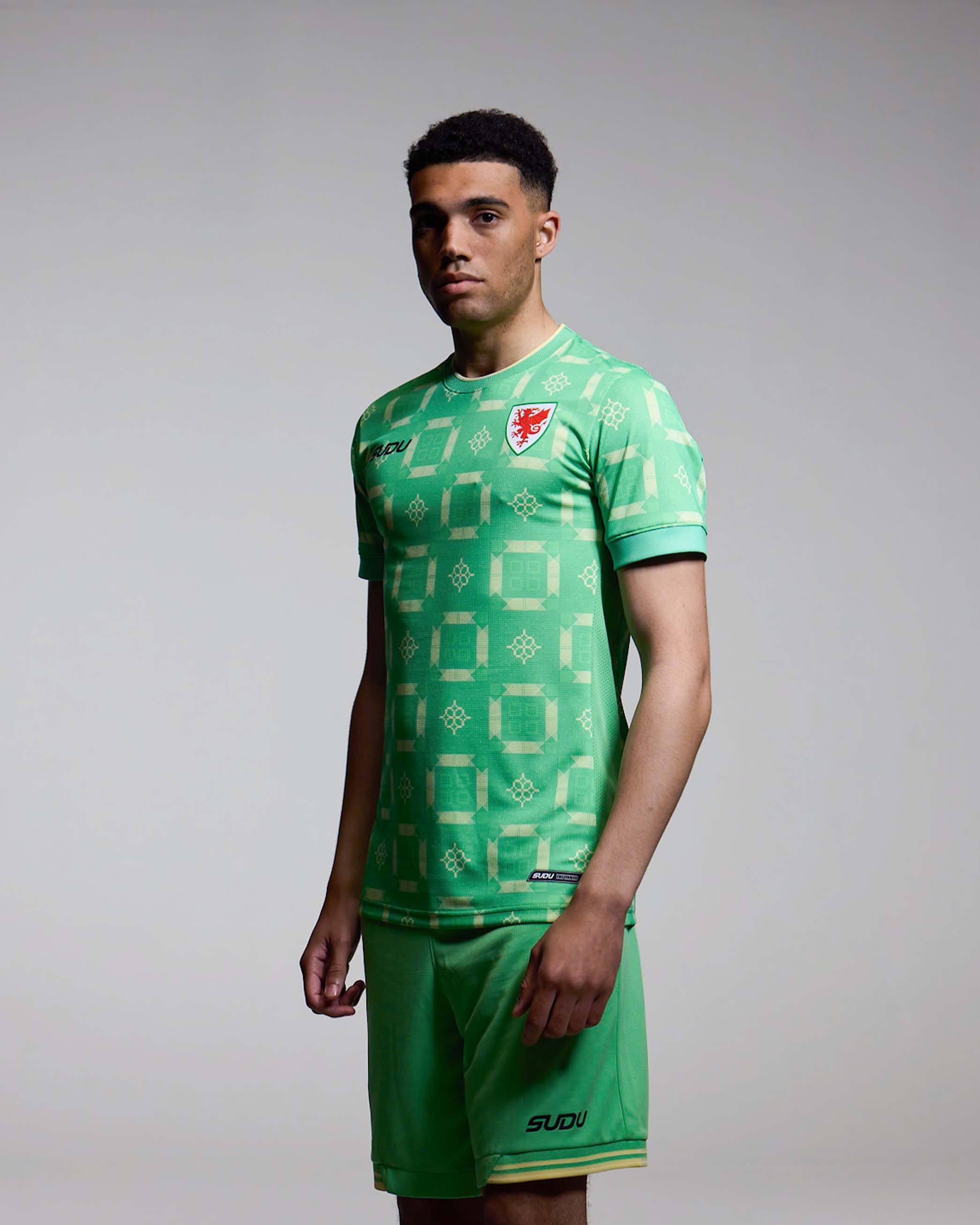 Wales Goalkeeper Kit maglia portiere verde M
