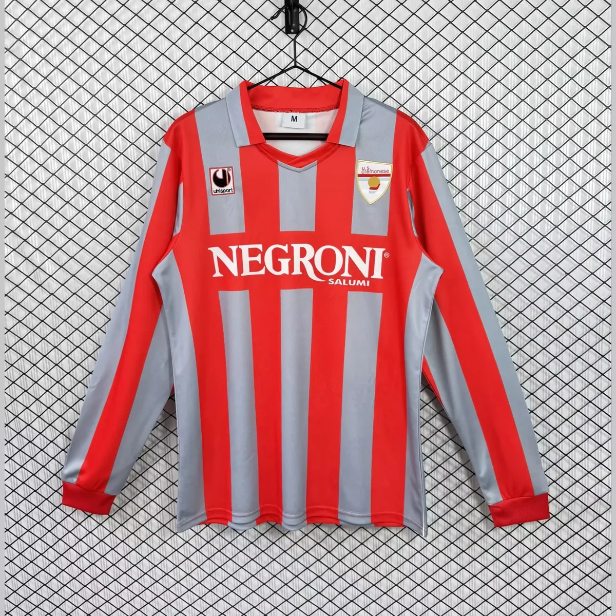 Cremonese Maglia 1995/96 Manica Lunga Retro calcio