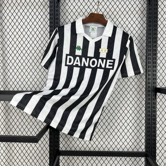 Juventus 1992/93 Home maglia calcio vintage Danone