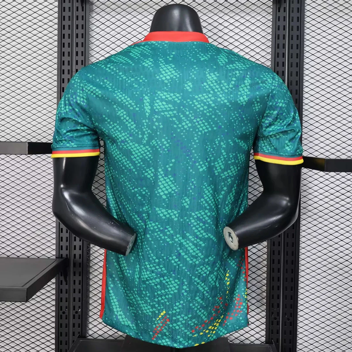 Camerun 2026/27 prima maglia player version verde rombi