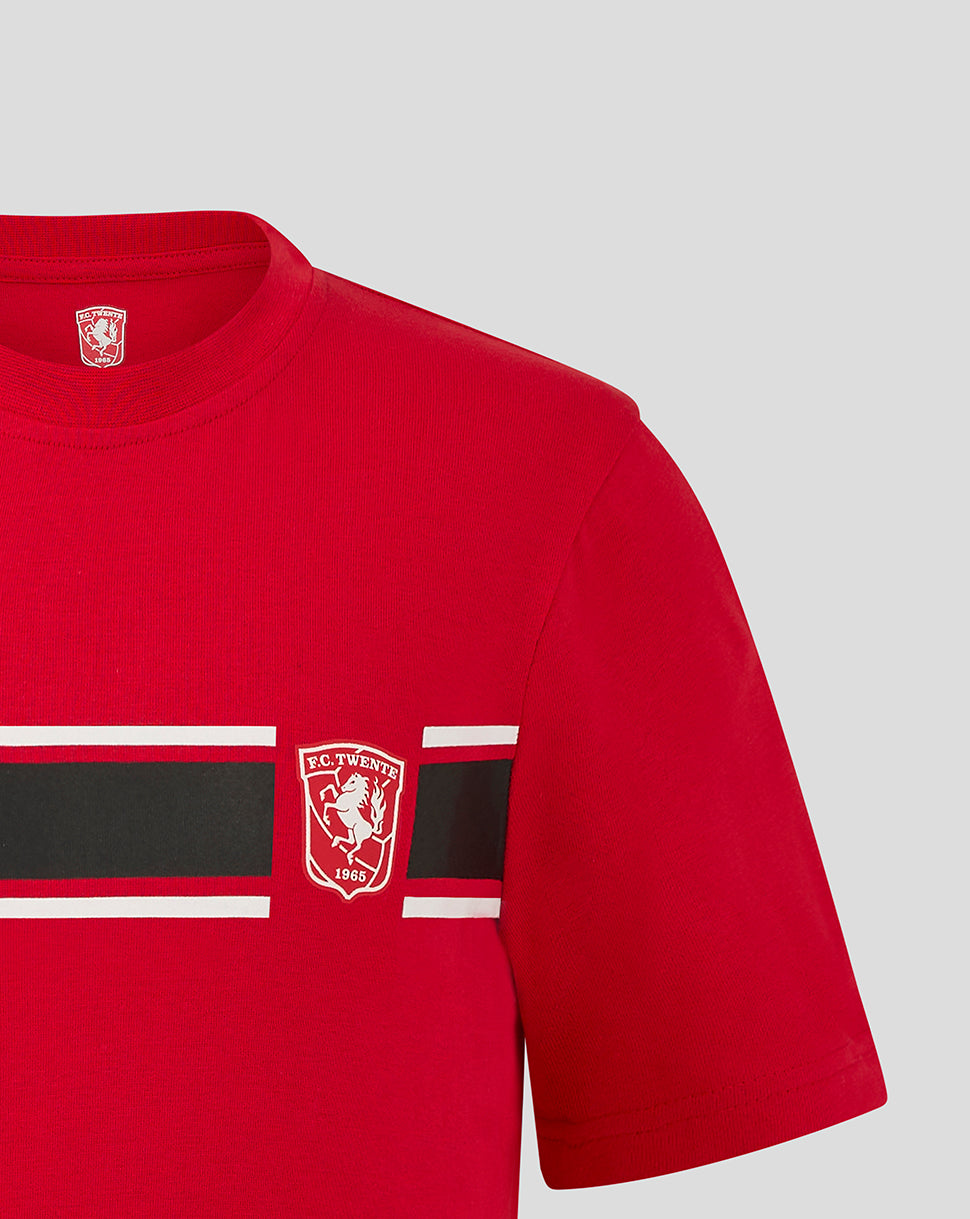 FC Twente Classic t-shirt junior rossa tifoso