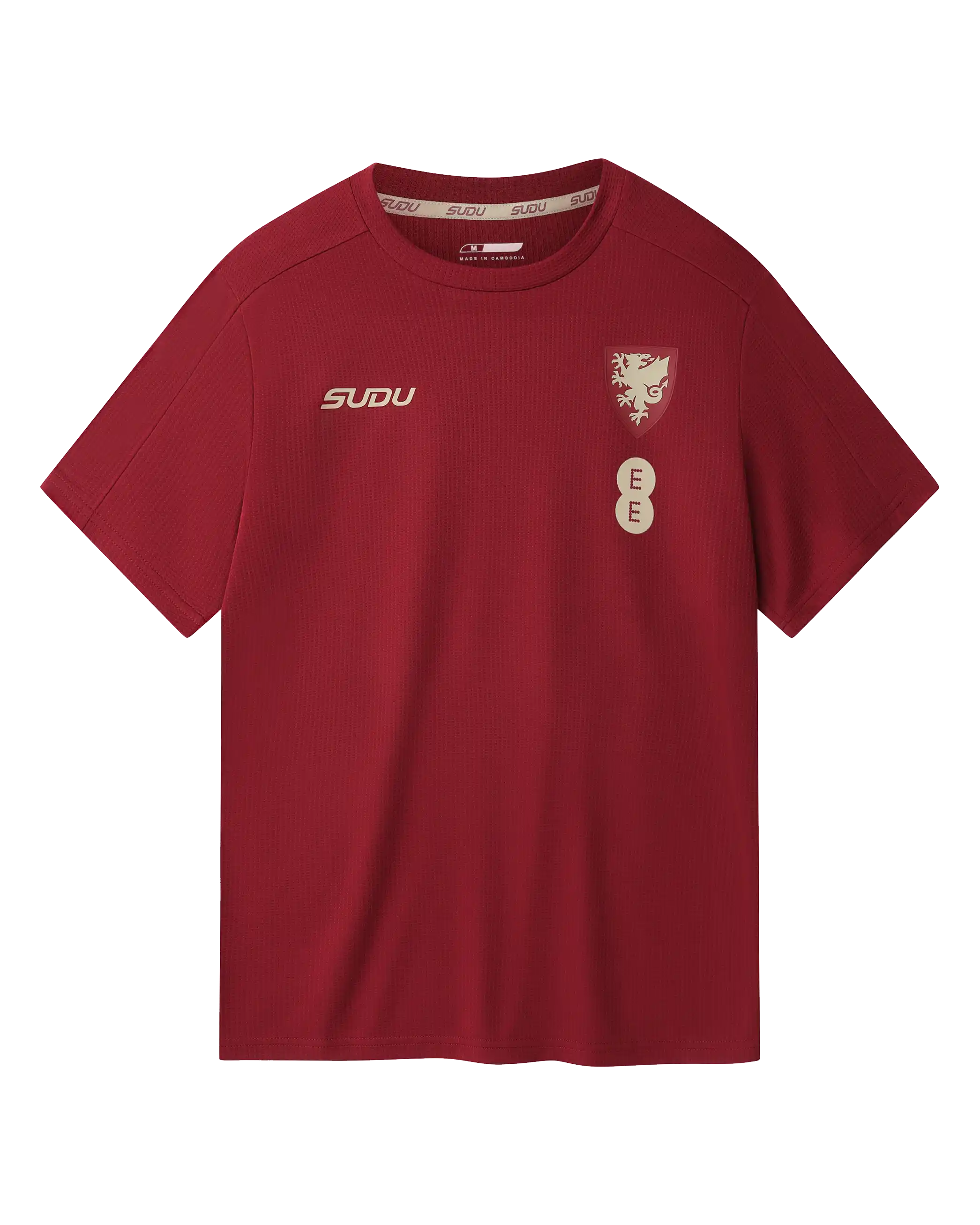 Wales SUDU 2026-28 Players t-shirt viaggio junior bordeaux