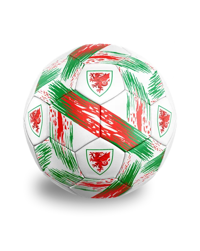 Wales React pallone calcio bianco misura 5