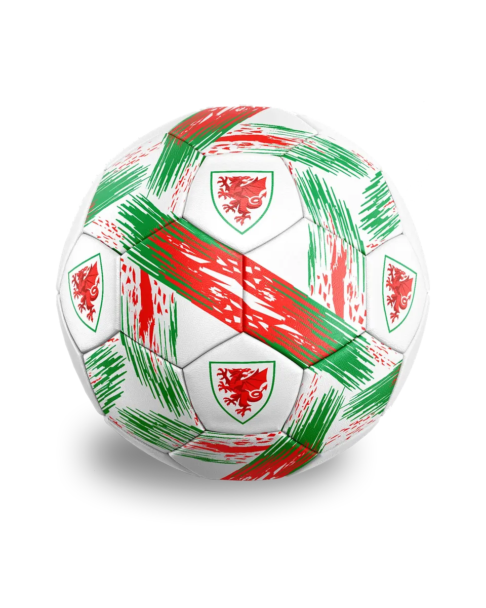Wales React pallone calcio bianco misura 5