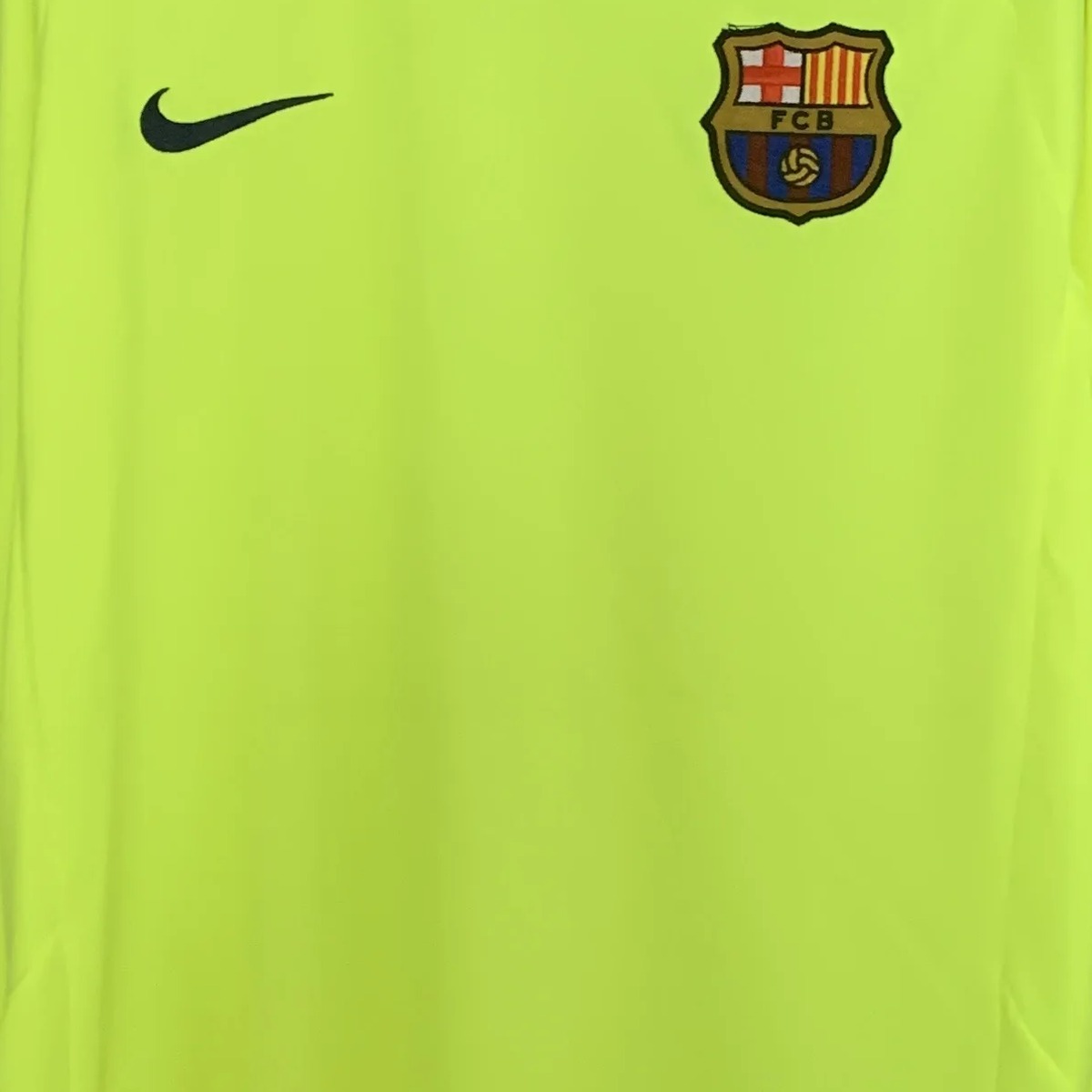 Tifoso Store Barcellona 2005/06 maglia retro manica lunga fluo