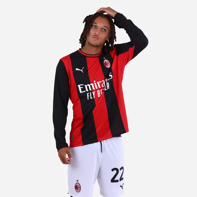 AC Milan Kit Gara Milan Home 2026/27 maglia manica lunga uomo