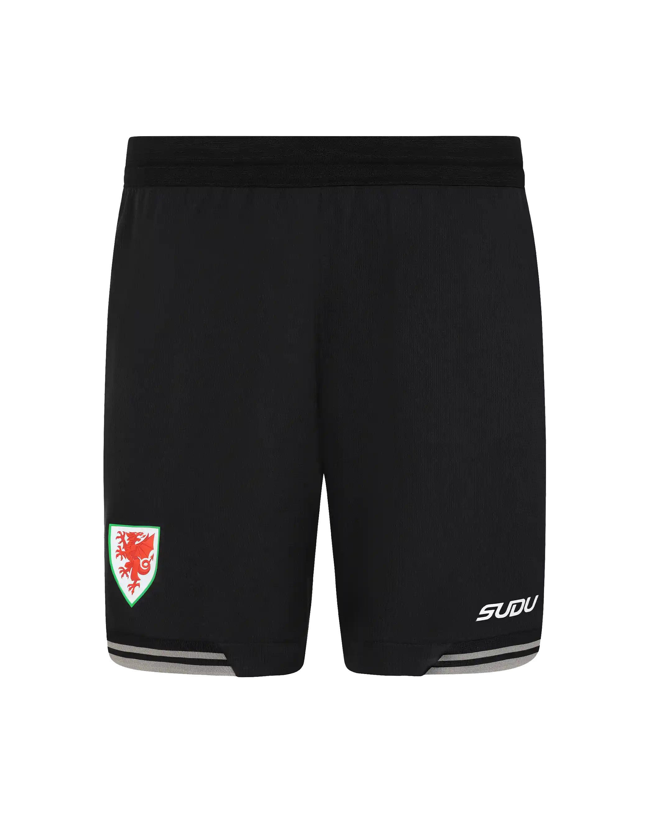 Wales Goalkeeper Kit SUDU 2026-28 pantaloncini neri junior