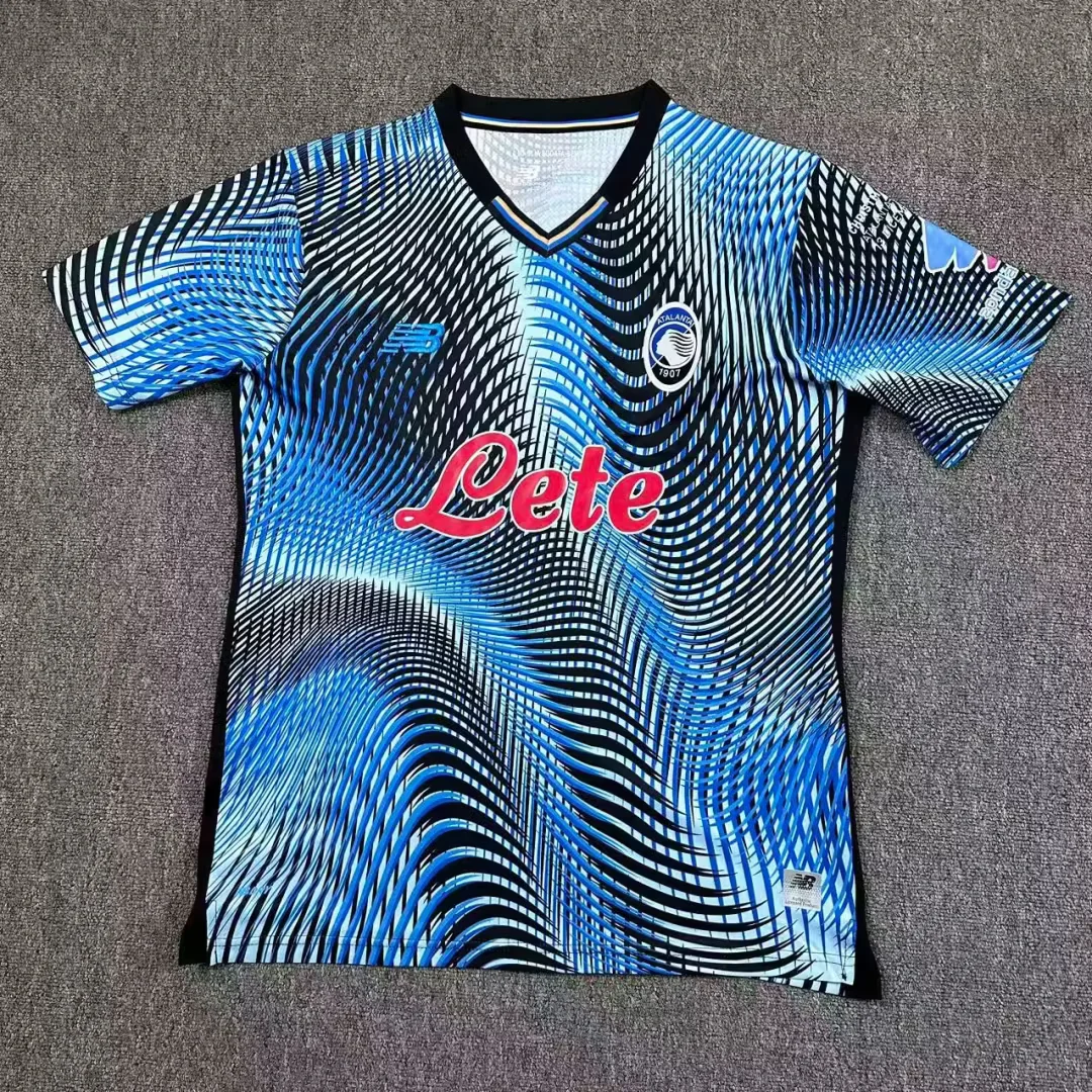Tifoso Store Maglie da Calcio Atalanta 2025/26 maglia blu nero