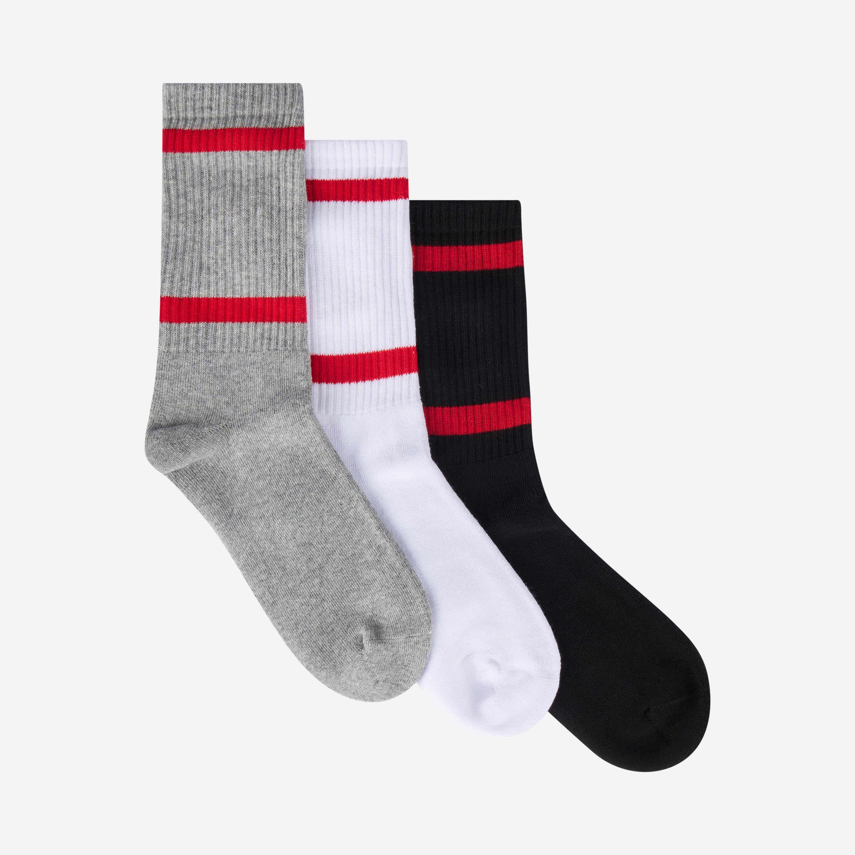 AC Milan College calzini box 3 paia neri cotone