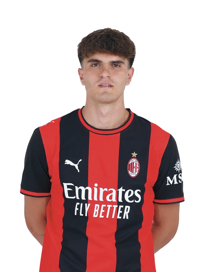 AC Milan Bartesaghi 33 kit gara maglia uomo