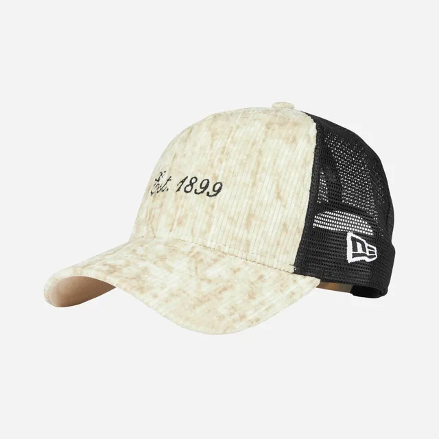 New Era X AC Milan Trucker Cap Velluto Beige Est. 1899