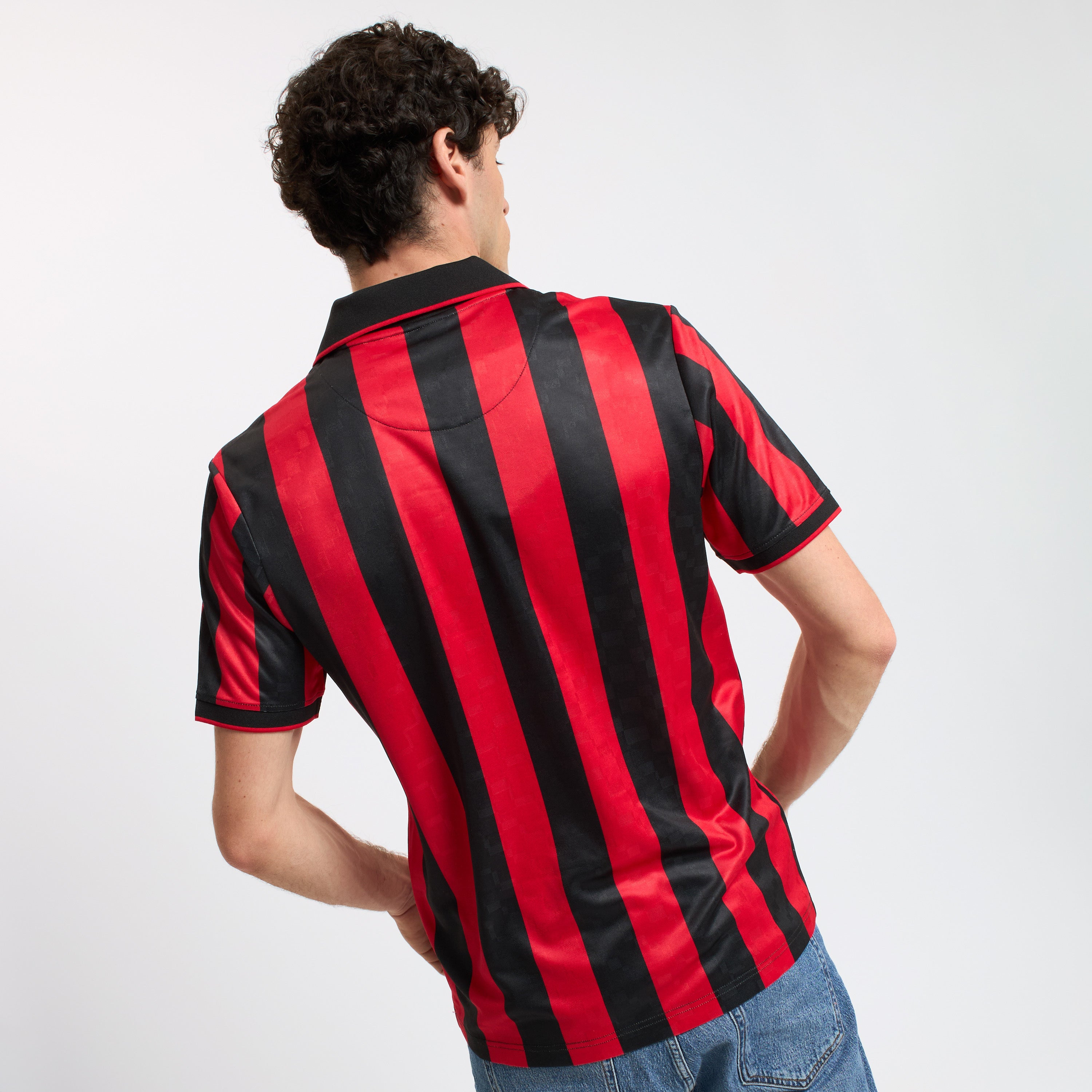 AC Milan Maglie Retro 1995/96 Maglia Home Righe Rossonere