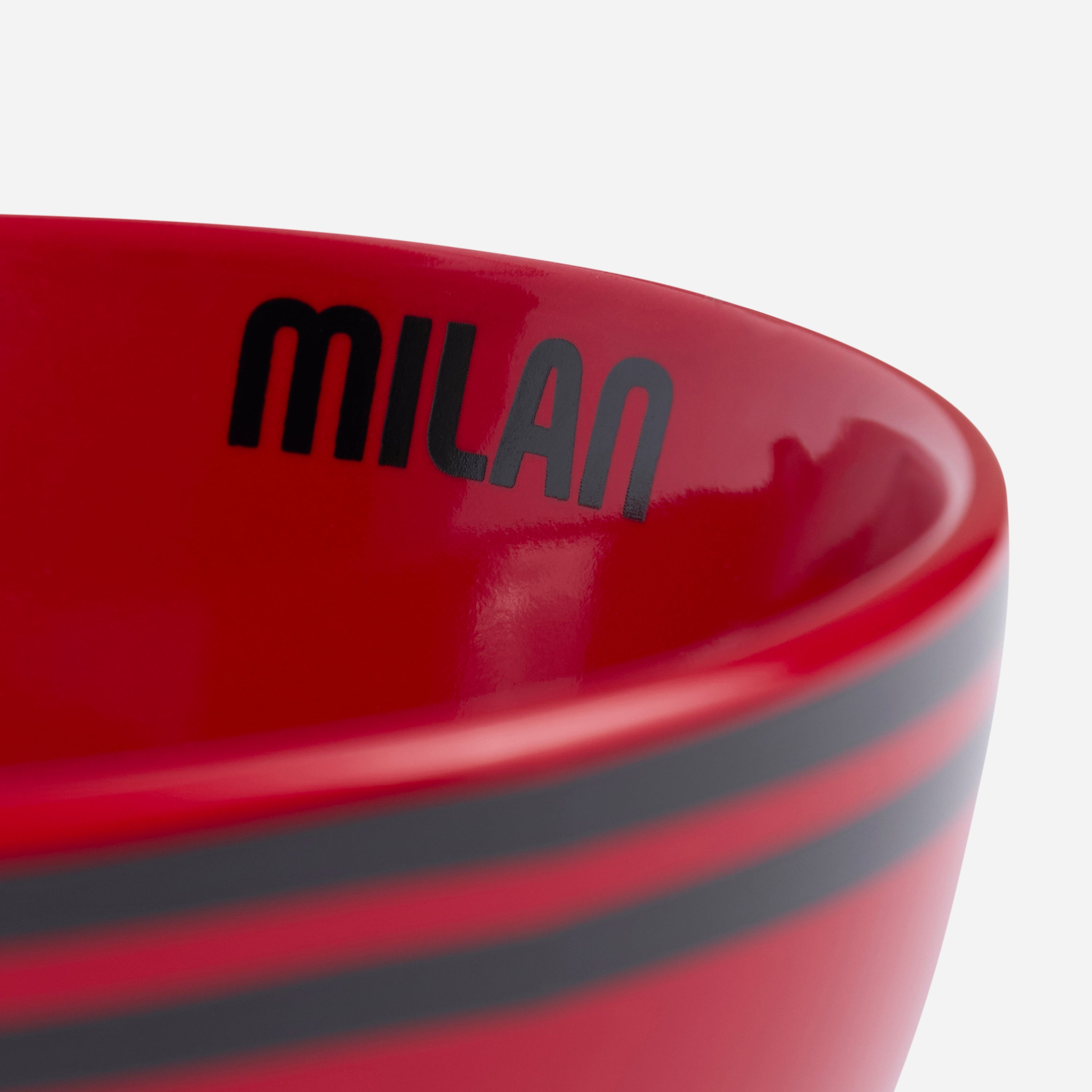 AC Milan Accessori Red Bowl ciotola rossa ceramica