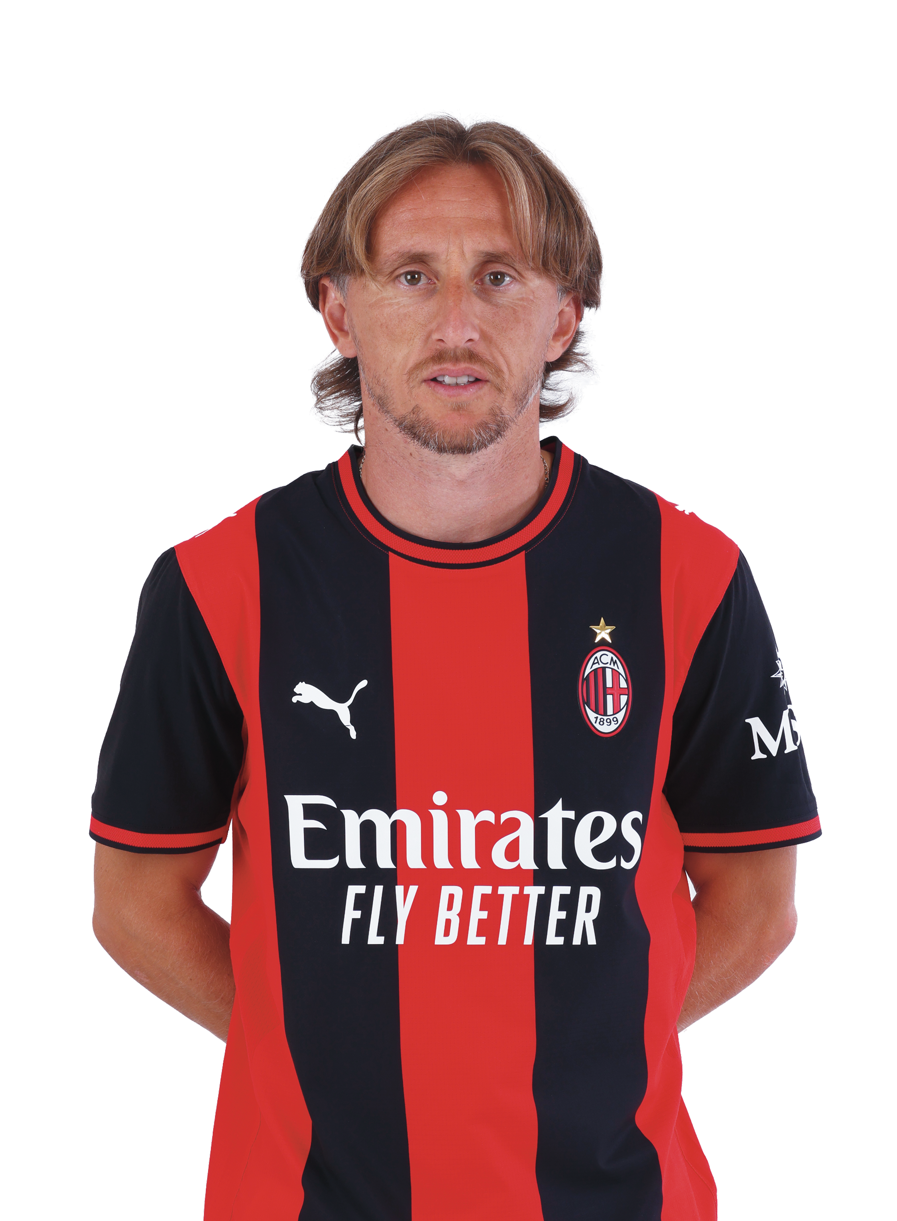 AC Milan Kit Gara Modric 14 maglia da tifoso uomo