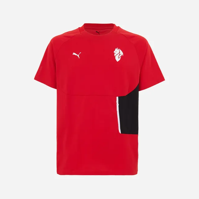 AC Milan Pumatech 2025/26 T-Shirt rossa uomo taglia L