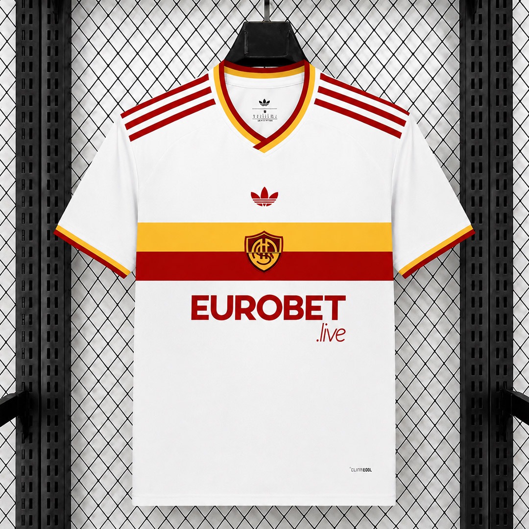 Tifoso Store Roma 2026/27 Seconda Maglia calcio bianca S-XXL