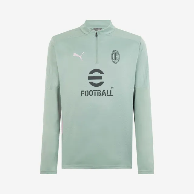 AC Milan Allenamento Felpa Zip 2024/25 Training Uomo Slim