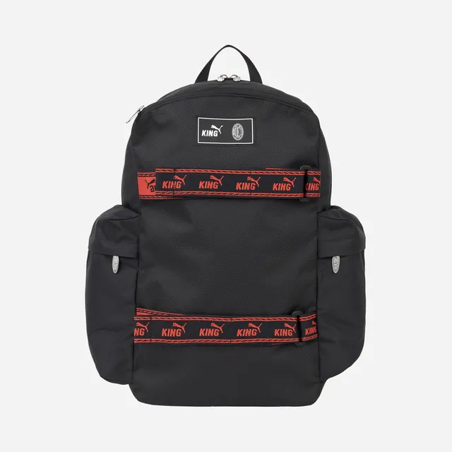 AC Milan King Zaino Nero Puma Unisex Due Scomparti