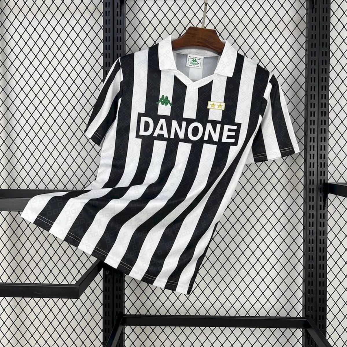 Juventus 1992/93 Home maglia calcio vintage Danone