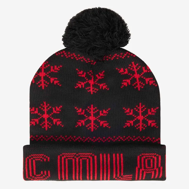 AC Milan Christmas Hat Berretto Natalizio Nero Unisex