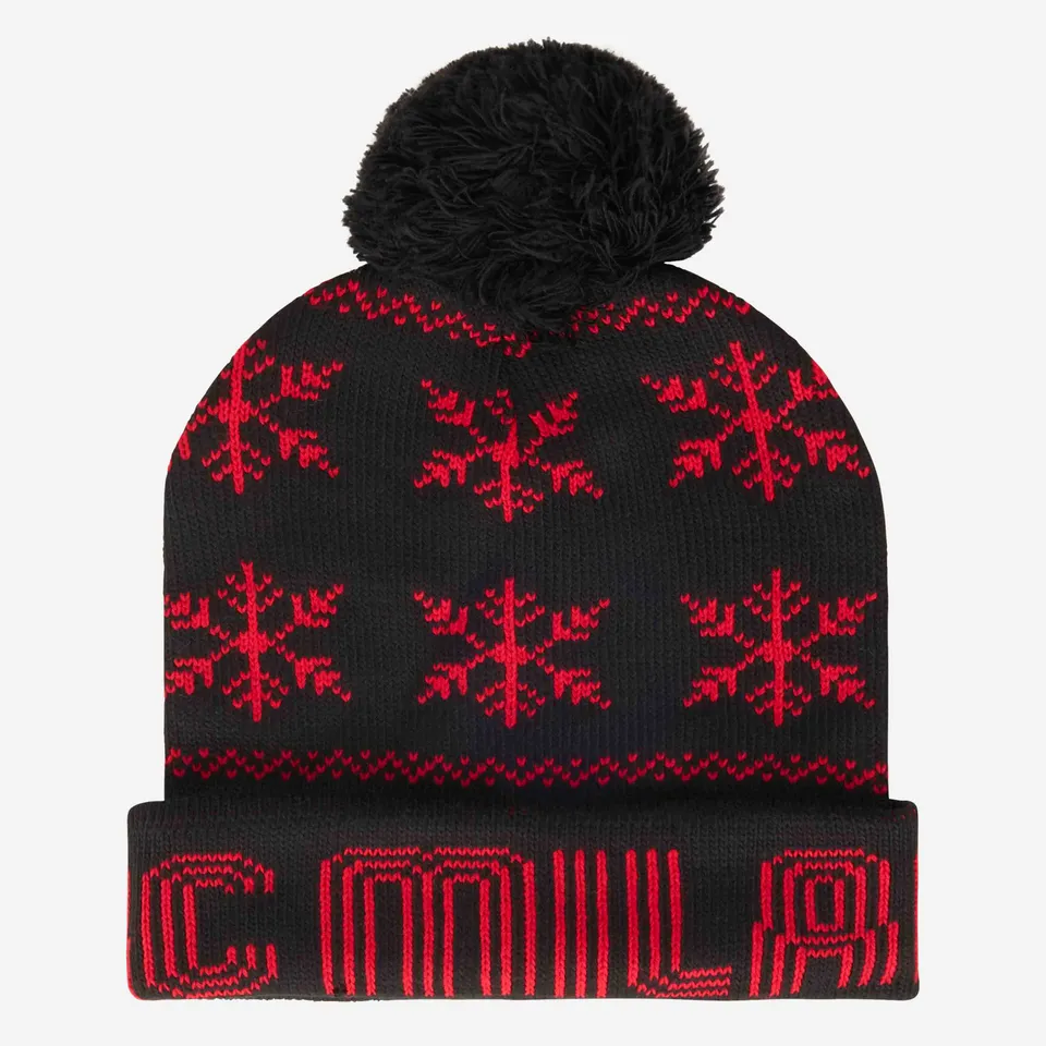 AC Milan Christmas Hat Berretto Natalizio Nero Unisex