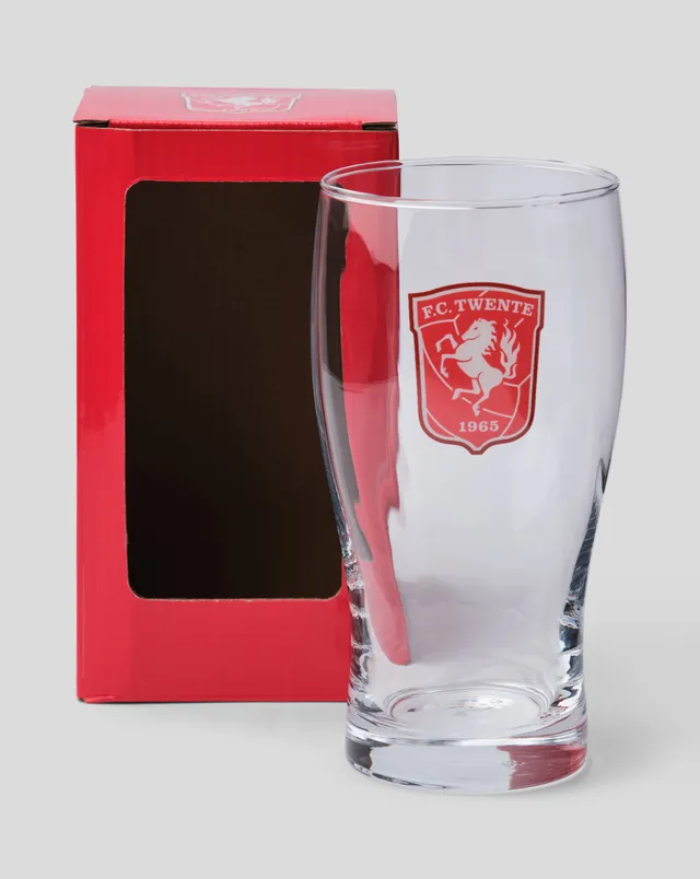 Twente Accessoires FC Twente Bierglas bicchiere birra vetro