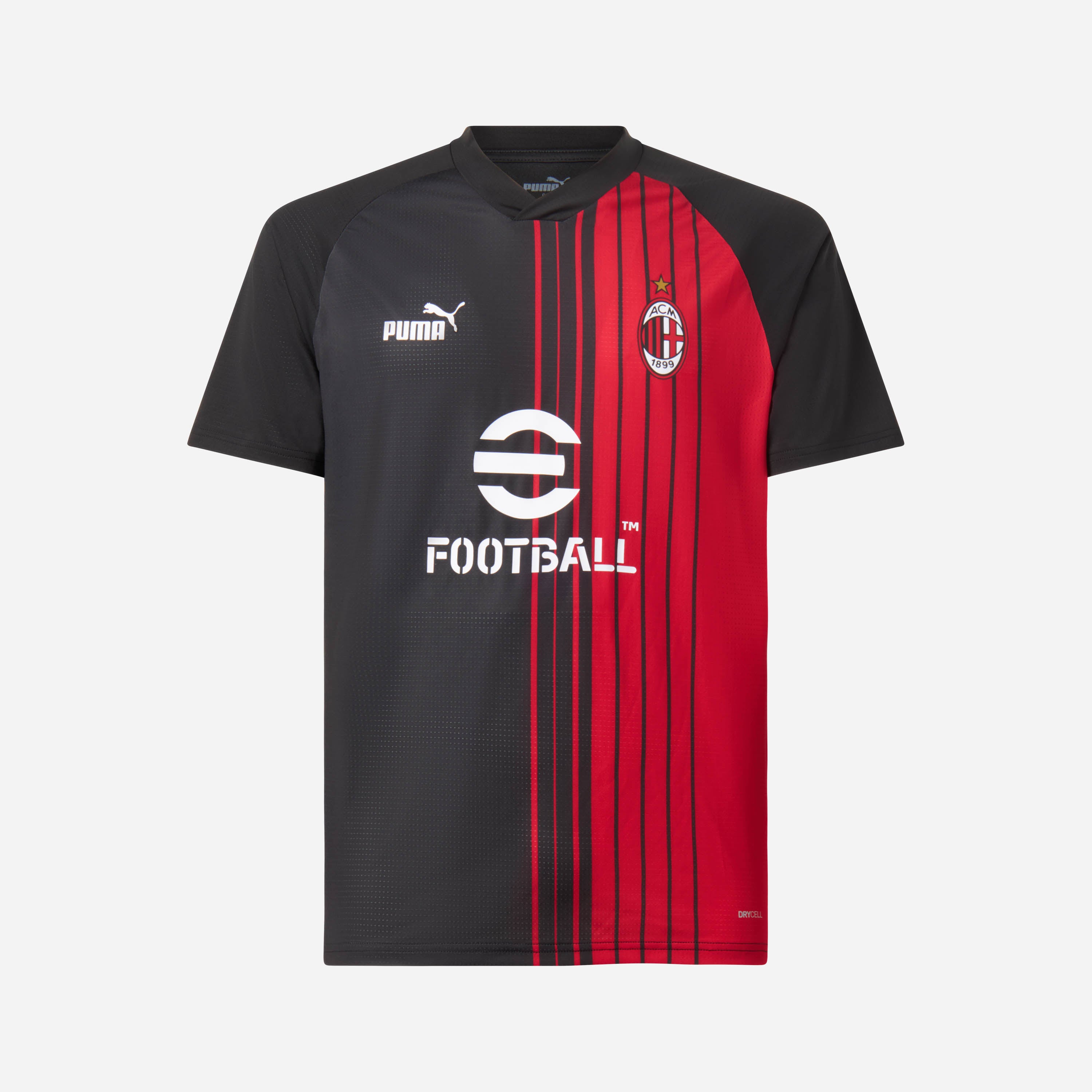 AC Milan Prematch 2023 maglia uomo scollo V drycell