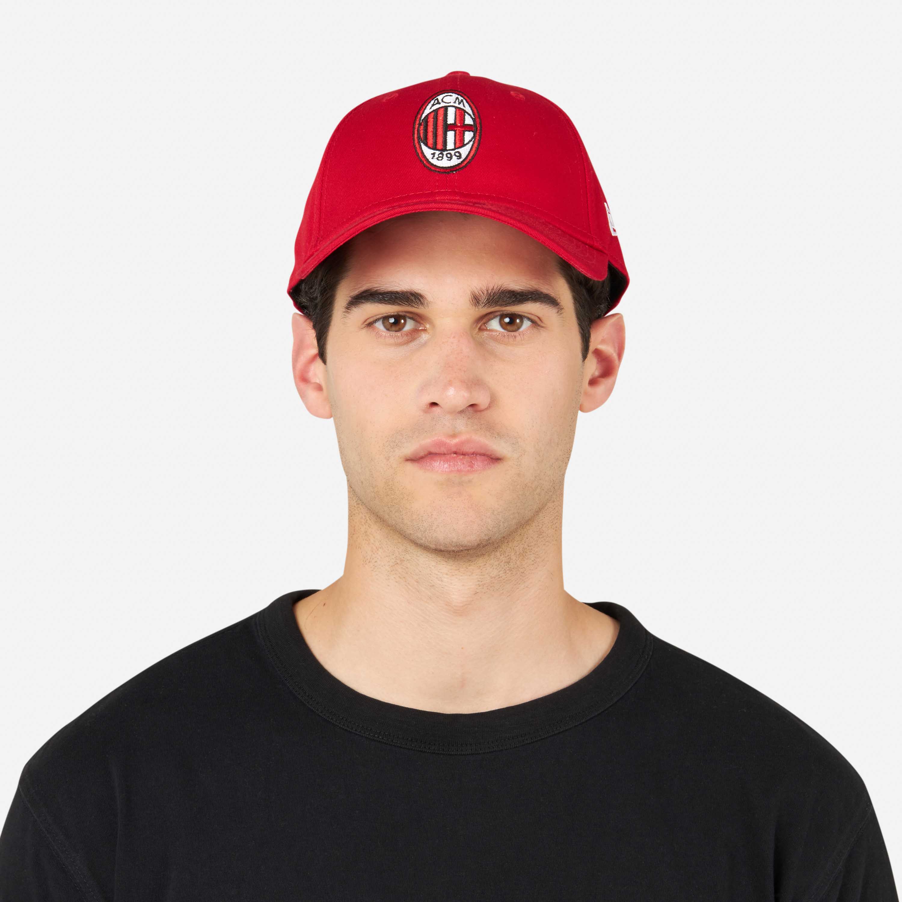 AC Milan 9Forty New Era cappello logo cotone One Size