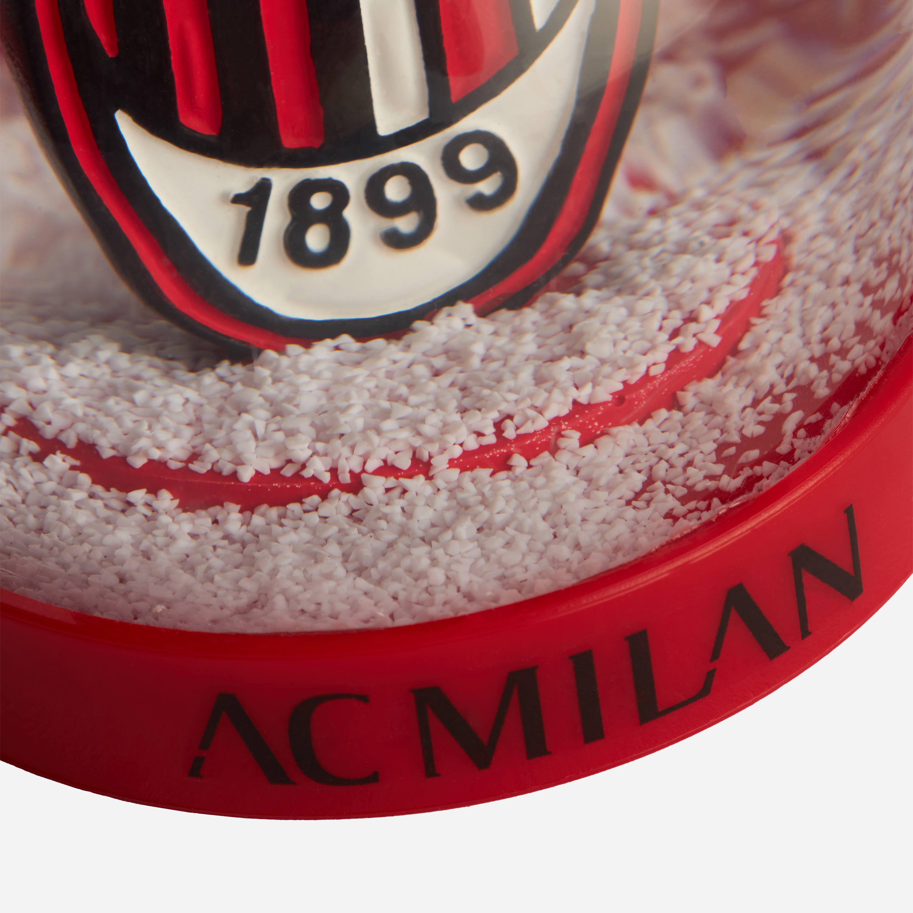 AC Milan Snow Globe Palla Neve Logo Ufficiale One Size