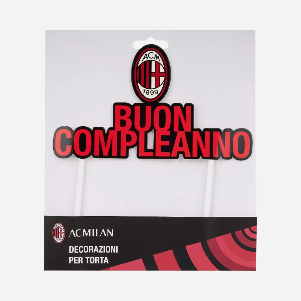 AC Milan Happy Birthday decorazione festa unica