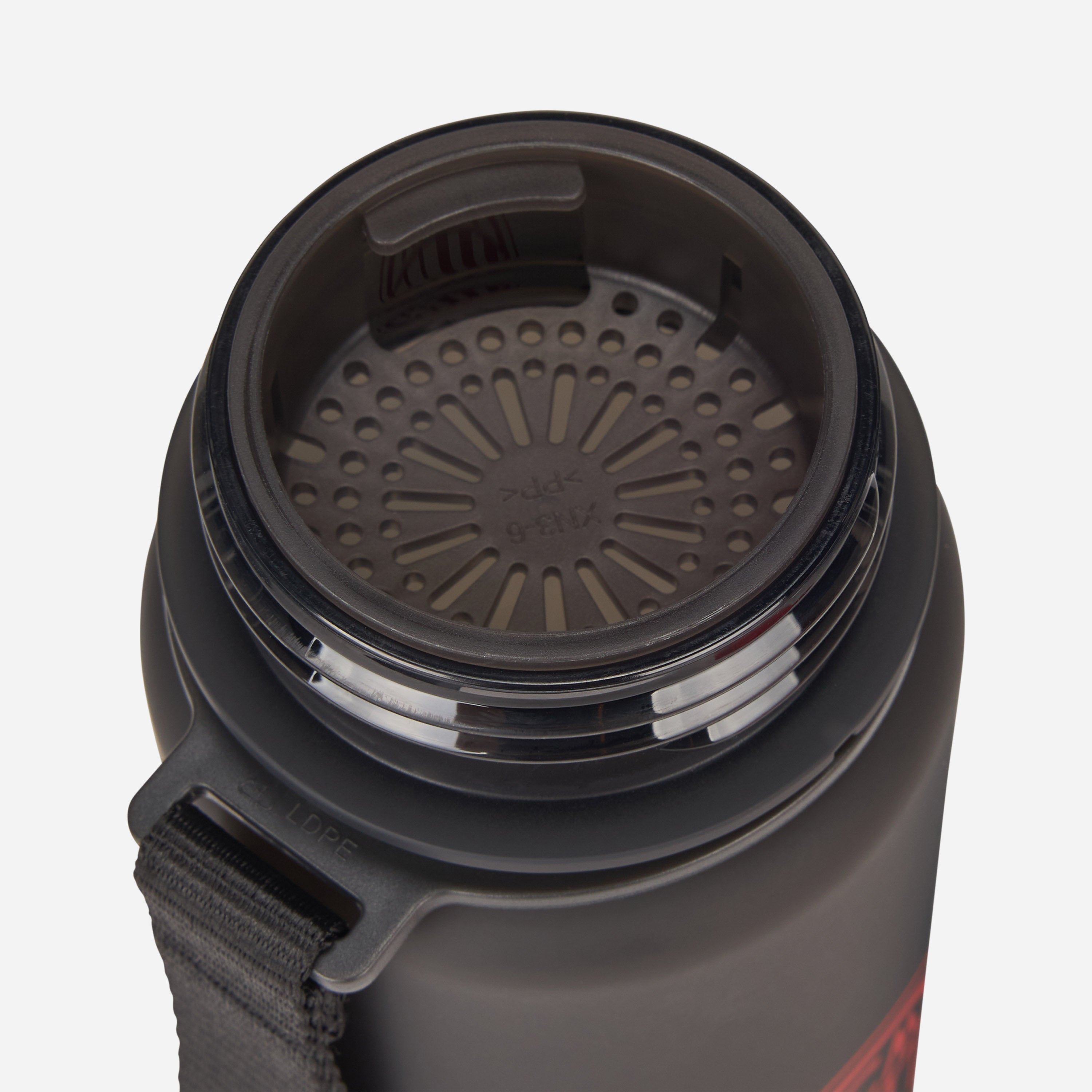 AC Milan Accessori Borraccia Nera 0,5L Logo