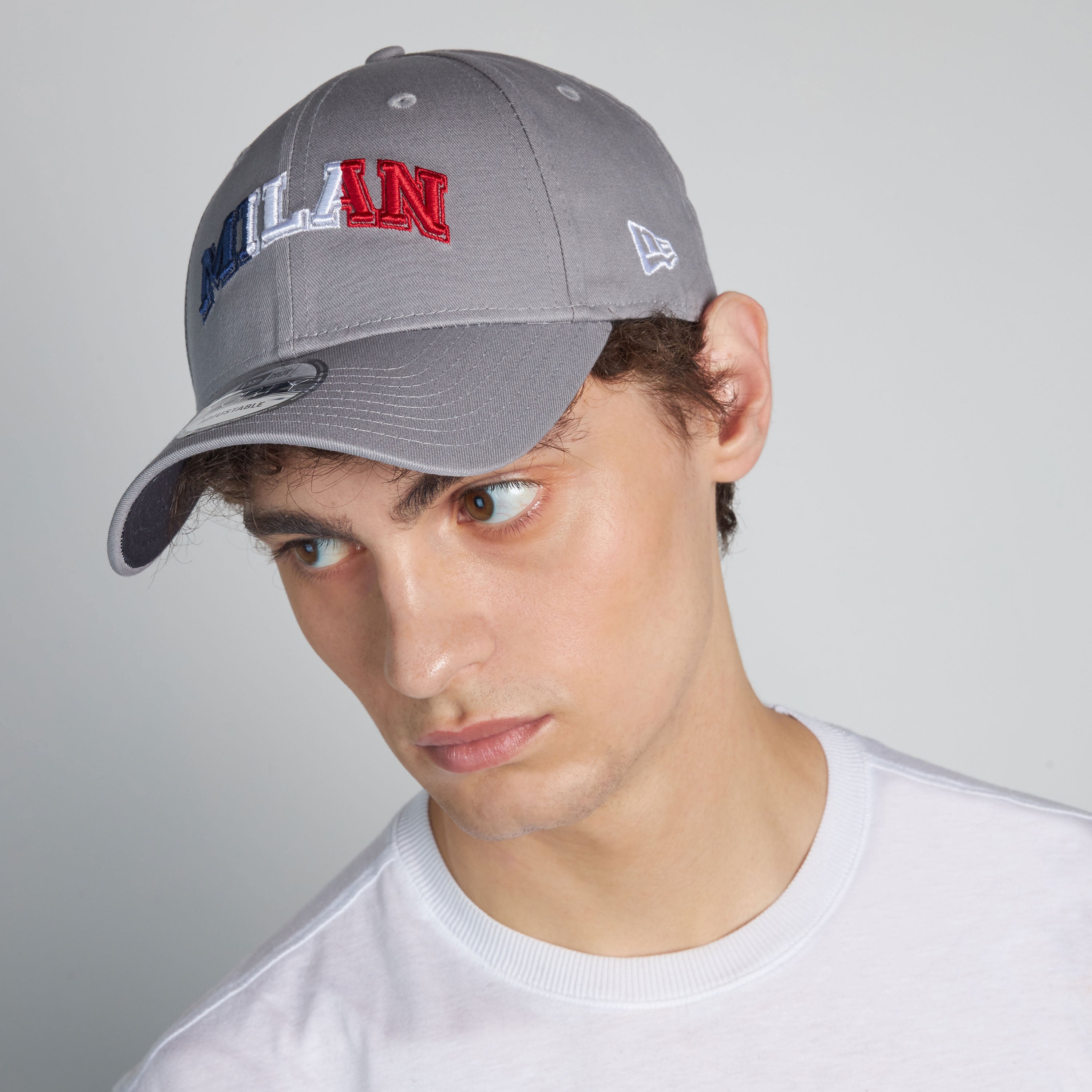 AC Milan New Era 9Forty Cappello Cotone Bandiera Francese