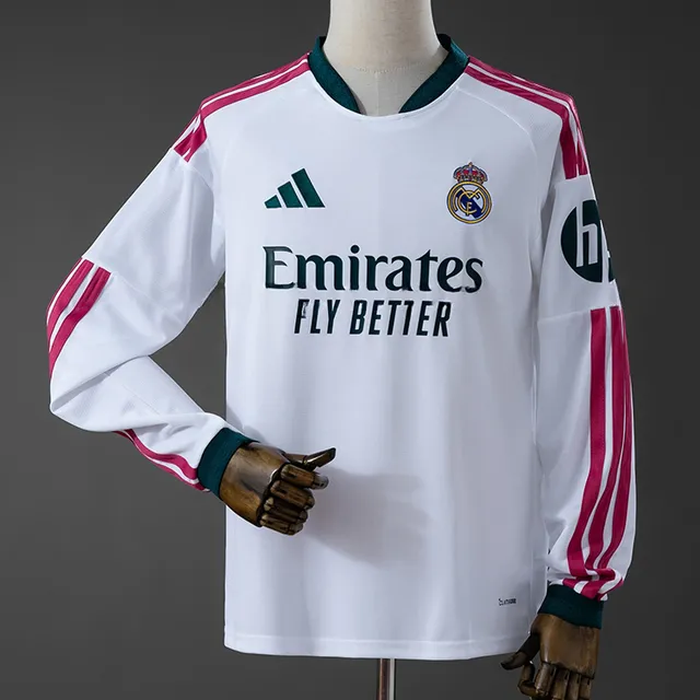 Tifoso Store Maglie da Calcio Real Madrid 2026/27 maglia bianca ML