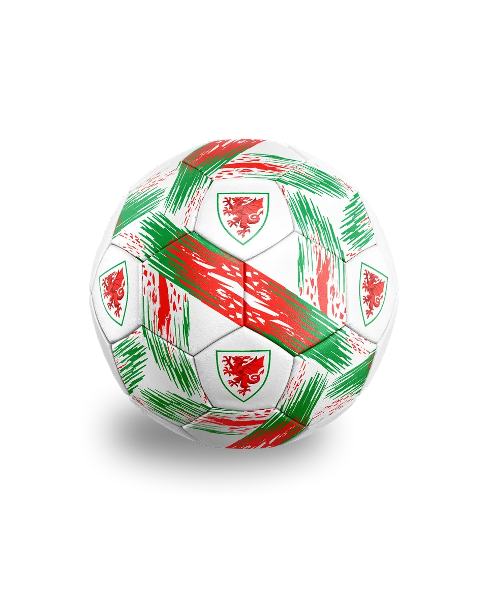 Wales React pallone calcio bianco misura 3