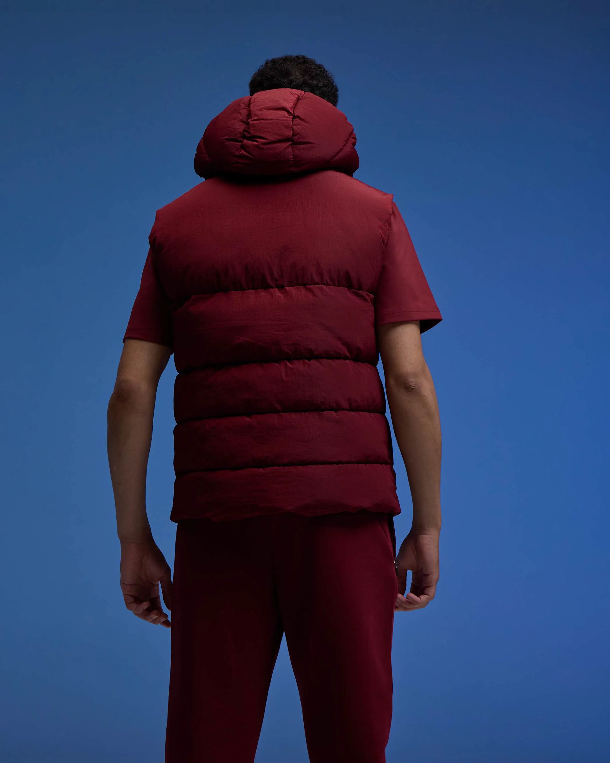 Wales Travel Players Home gilet uomo bordeaux cabernet