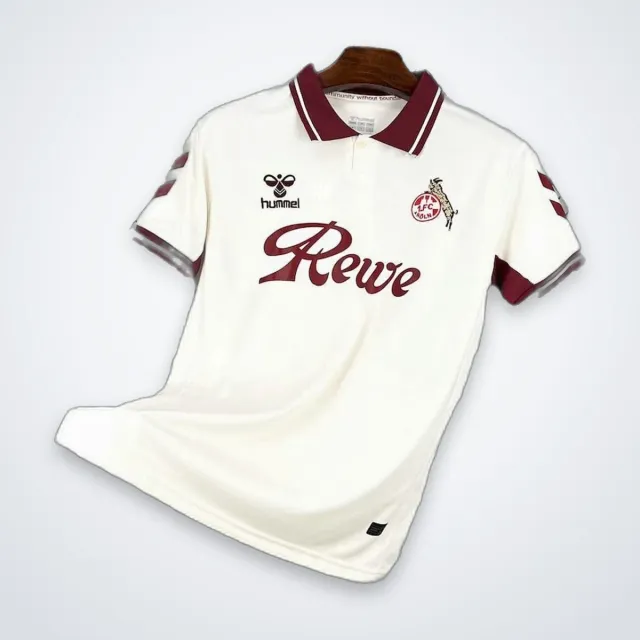 Tifoso Store Colonia 2025/26 Maglia Home Biancorossa S-XXL
