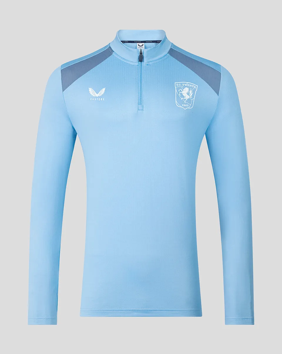 Twente Training 26/27 felpa midlayer uomo blu M