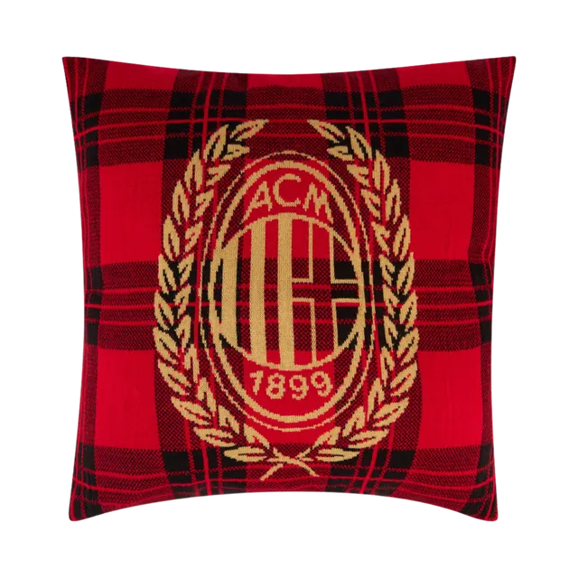 AC Milan Cuscino Natalizio Tartan 46x42 cm