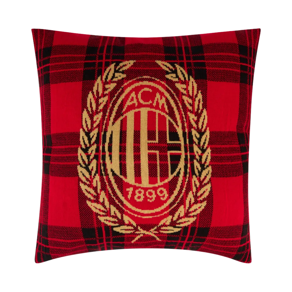AC Milan Cuscino Natalizio Tartan 46x42 cm