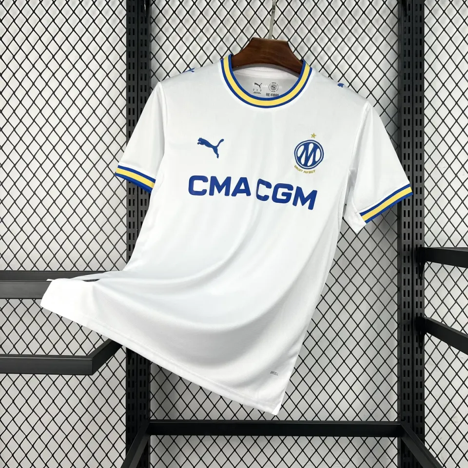 Tifoso Store Marsiglia 2026/27 maglia home bianca blu