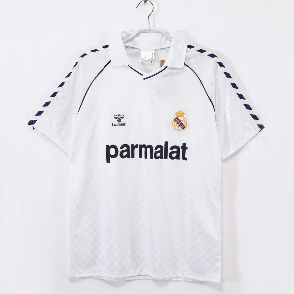 Tifoso Store Real Madrid 1986/87 maglia retro bianca home
