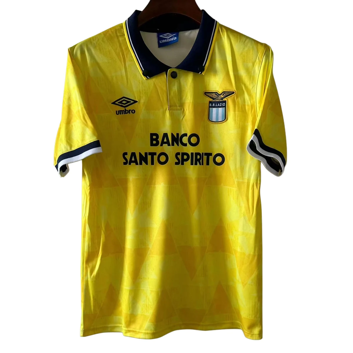 Lazio 1991/92 seconda maglia away gialla S-XXL