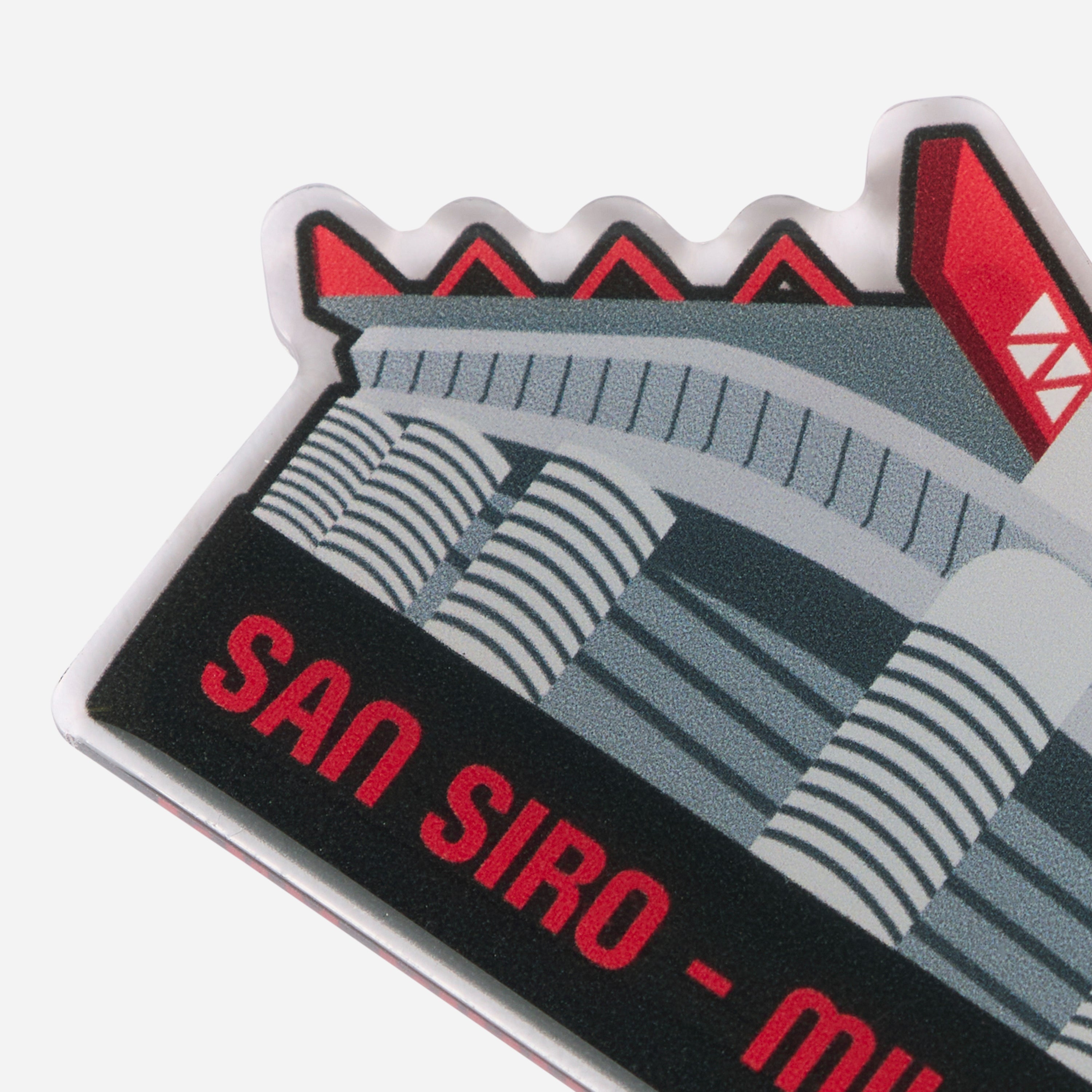 AC Milan San Siro magnet calamita metallo stadio