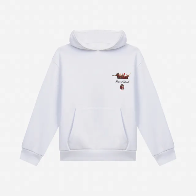 AC Milan Celebration Capsule felpa bambino bianca 8 anni