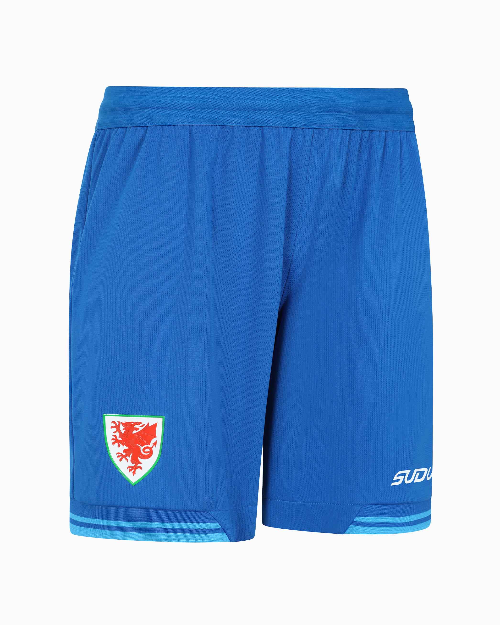 Wales Goalkeeper Kit SUDU 2026-27 Shorts Portiere Blu Adulto