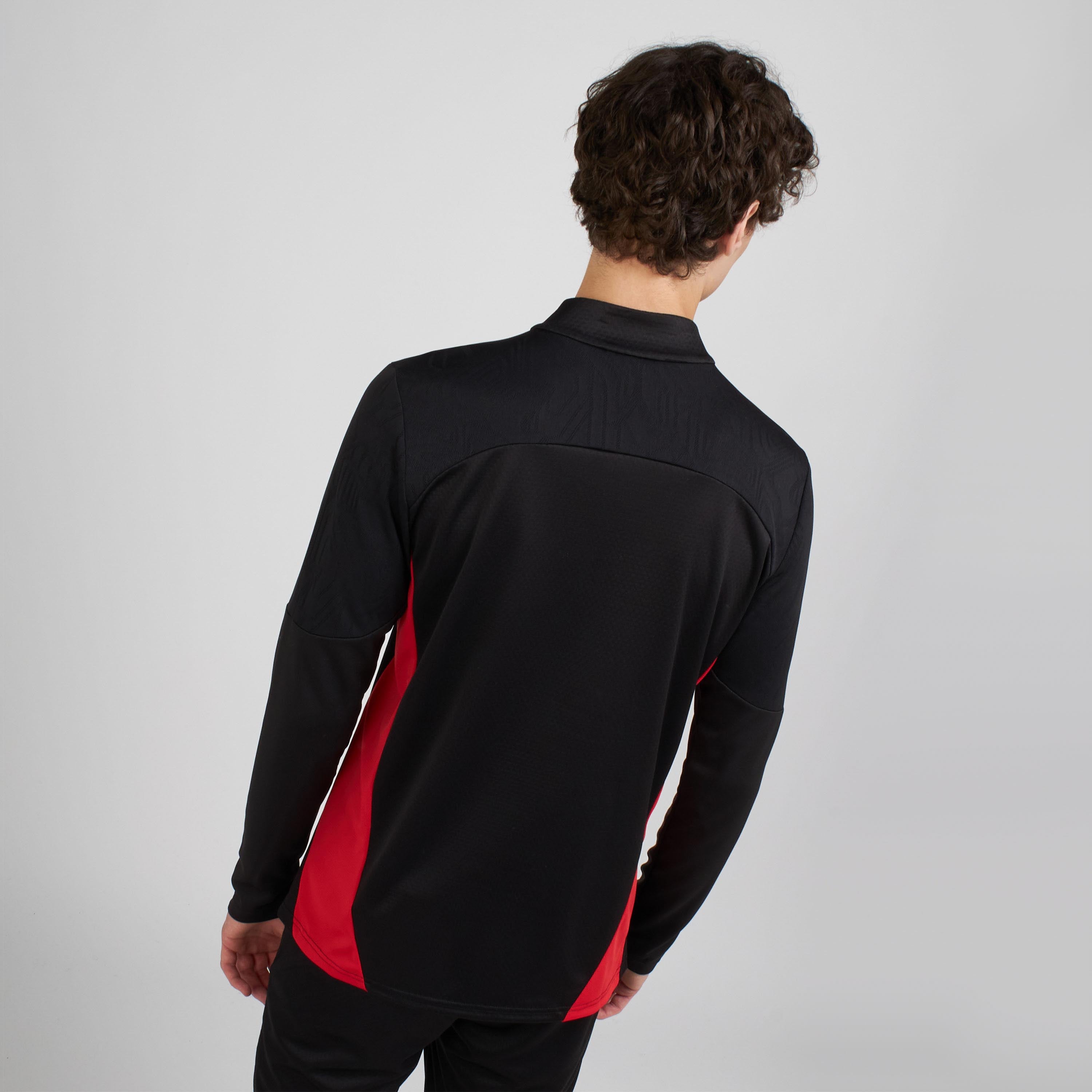 AC Milan Training 2024/25 felpa 1/4 zip uomo manica lunga